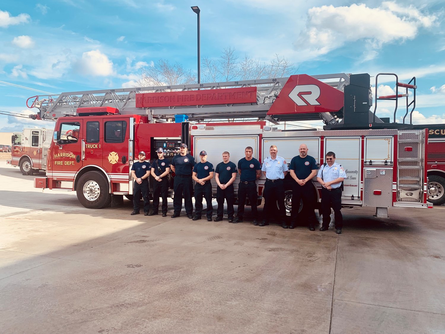 New Fire Truck Arrives Harrison Daily